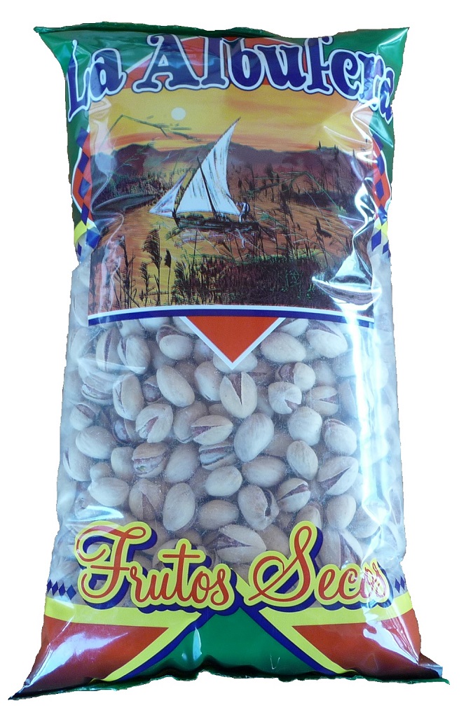 Pistaches grillées et non salées 1 kg